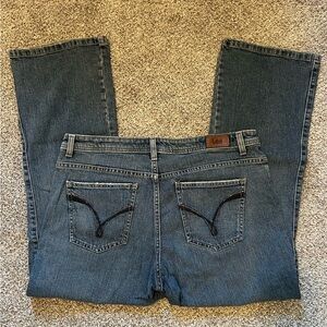 Lee medium wash medium rise bootcut  jeans